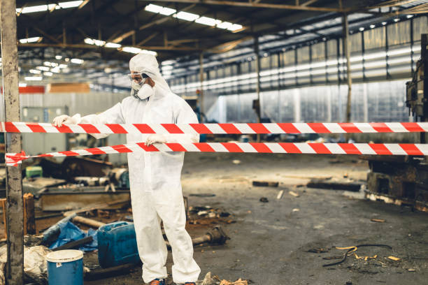 Professional Odor Removal technician working in Moss Landing, CA